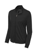 Sport-Tek LST94 Tek  Women's Tricot Sleeve Stripe Track Jacket
