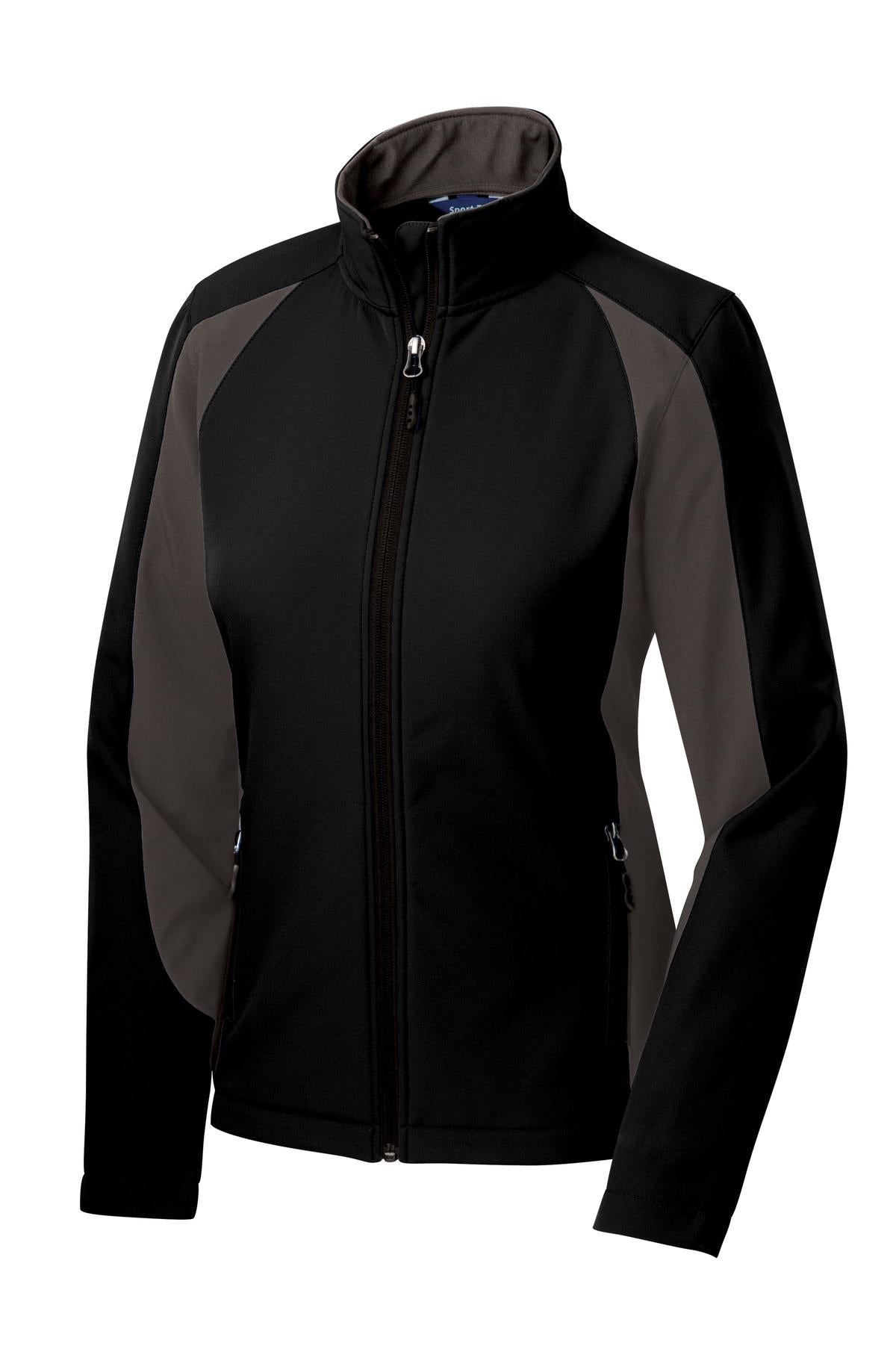 Sport-Tek LST970 Tek Women's Colorblock Soft Shell Jacket