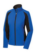 Sport-Tek LST970 Tek Women's Colorblock Soft Shell Jacket