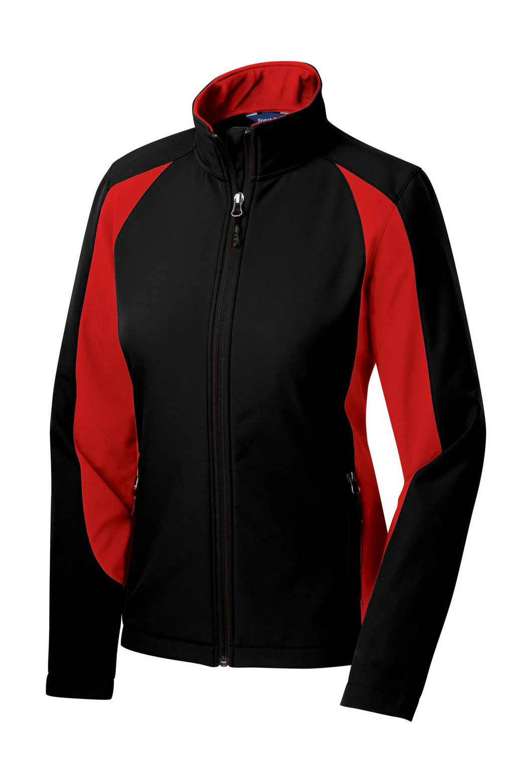 Sport-Tek LST970 Tek Women's Colorblock Soft Shell Jacket
