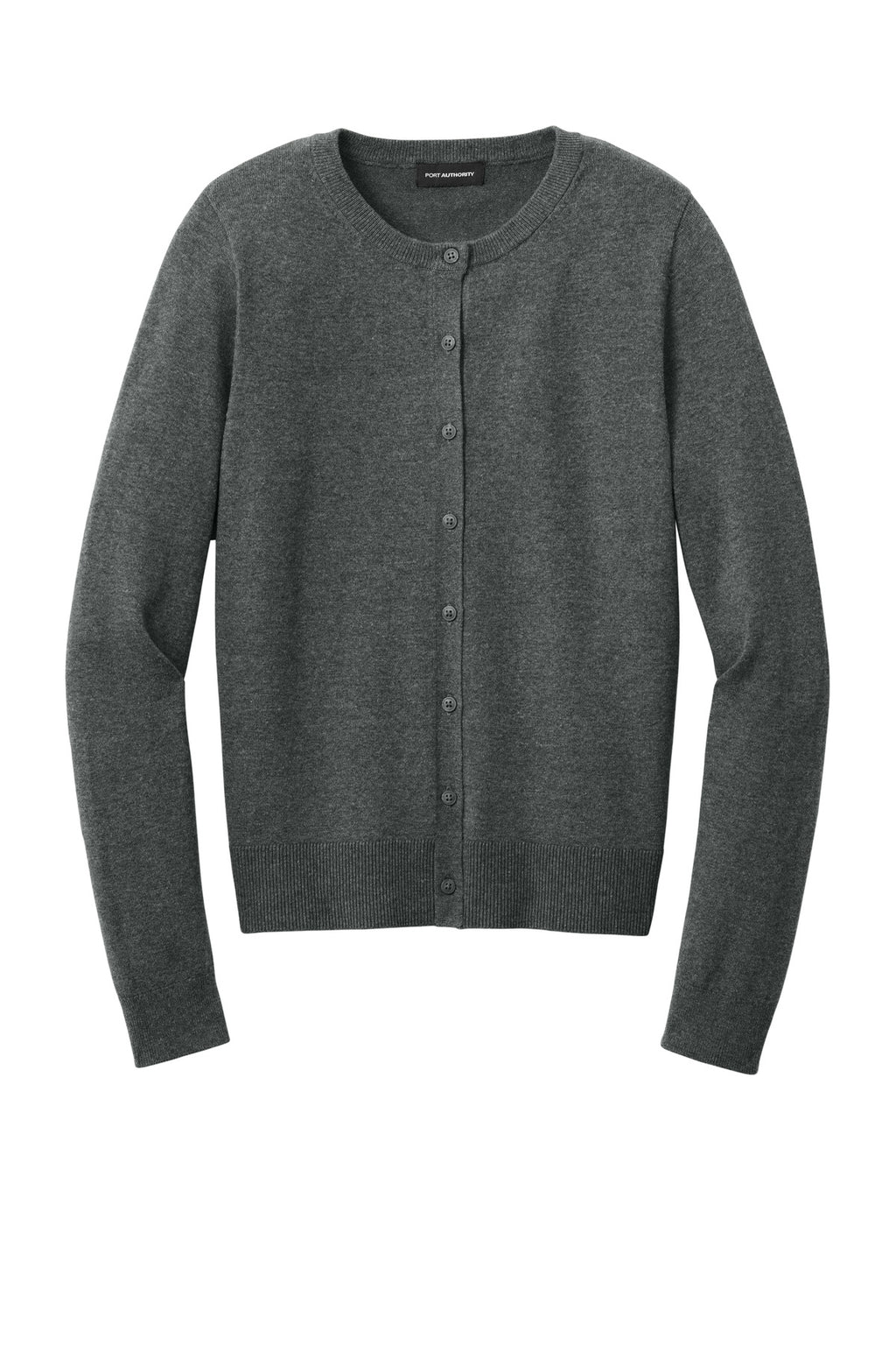 Port Authority LSW2870 Port Authority Women's Easy Care Crewneck Cardigan Sweater