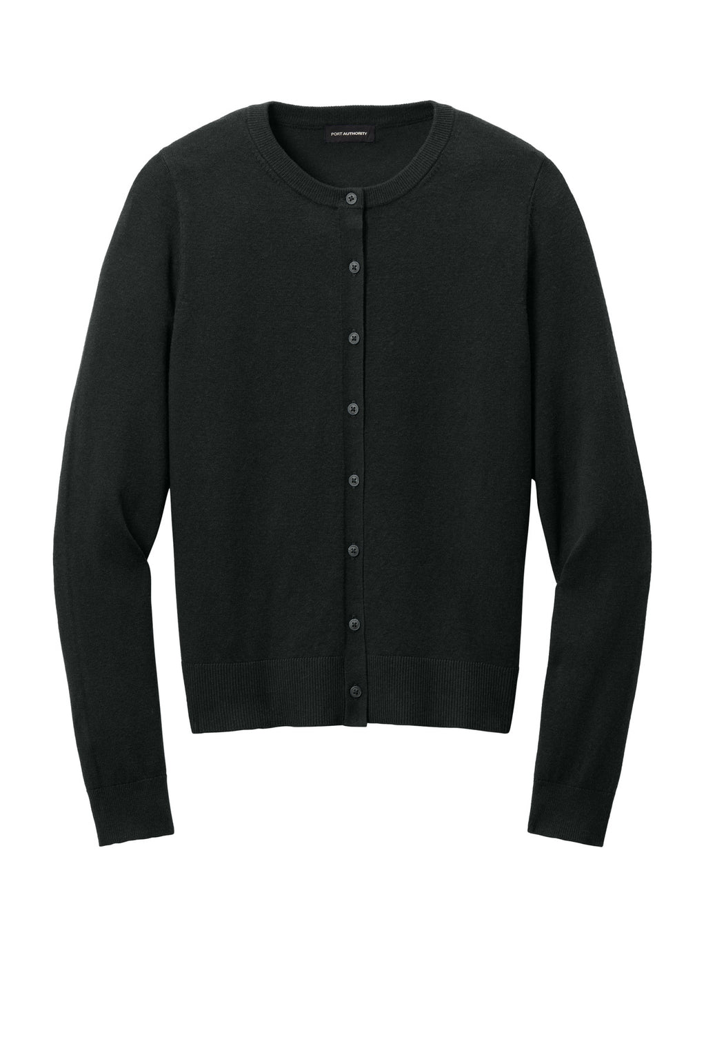 Port Authority LSW2870 Port Authority Women's Easy Care Crewneck Cardigan Sweater