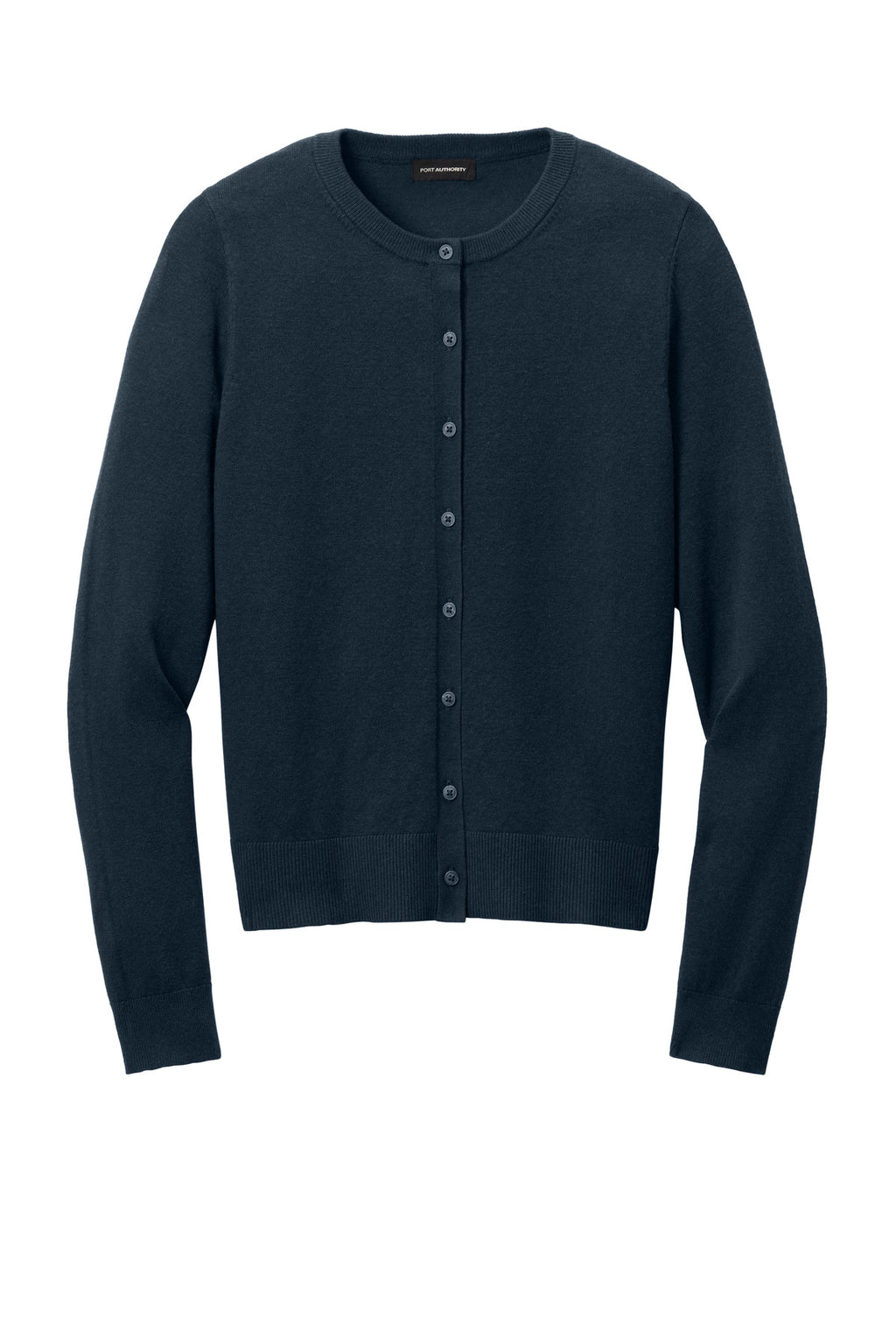 Port Authority LSW2870 Port Authority Women's Easy Care Crewneck Cardigan Sweater