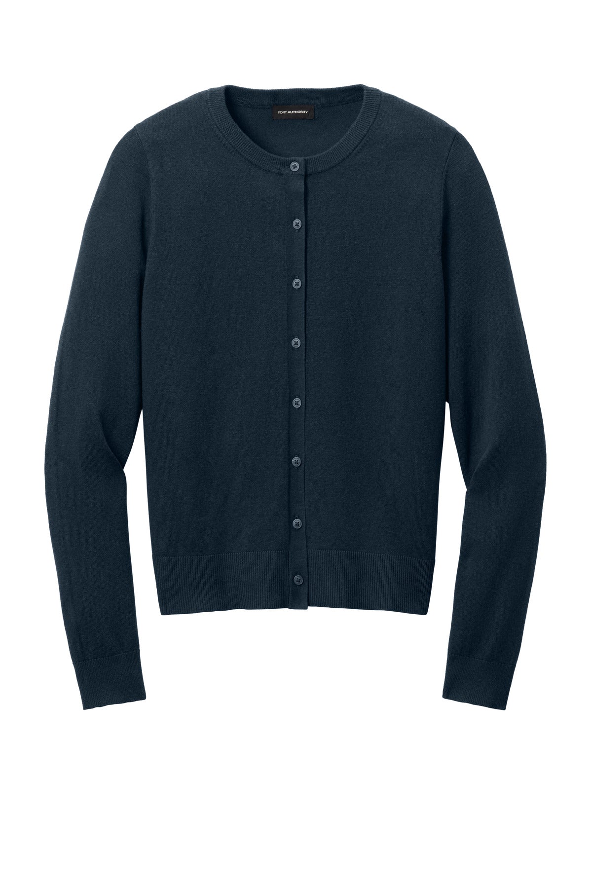 Port Authority LSW2870 Port Authority Women's Easy Care Crewneck Cardigan Sweater