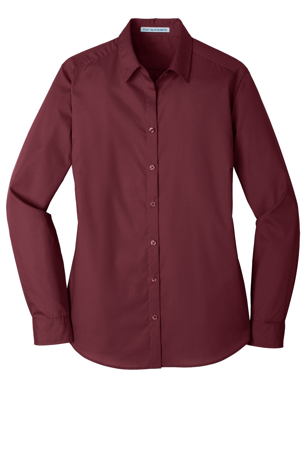 Port Authority LW100 Port Authority Women's Long Sleeve Carefree Poplin Shirt