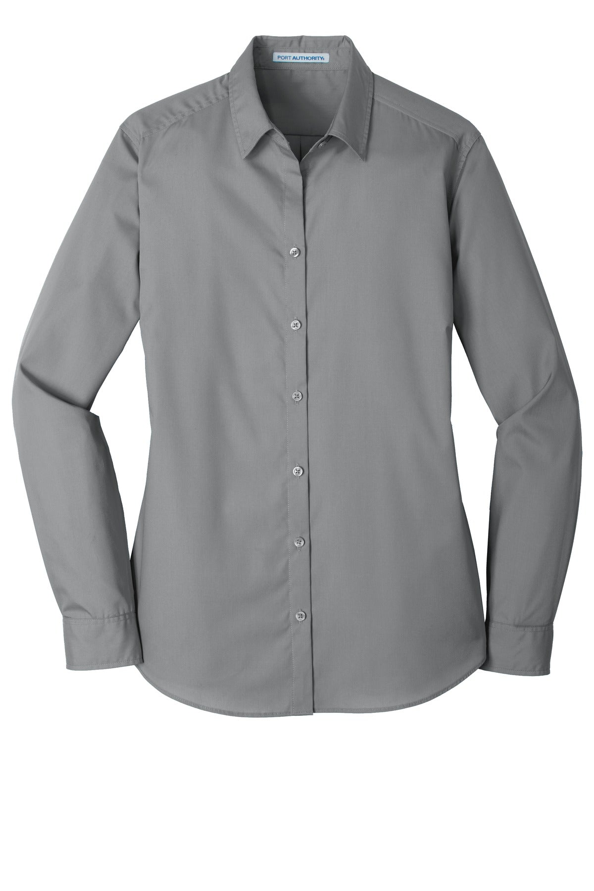 Port Authority LW100 Port Authority Women's Long Sleeve Carefree Poplin Shirt