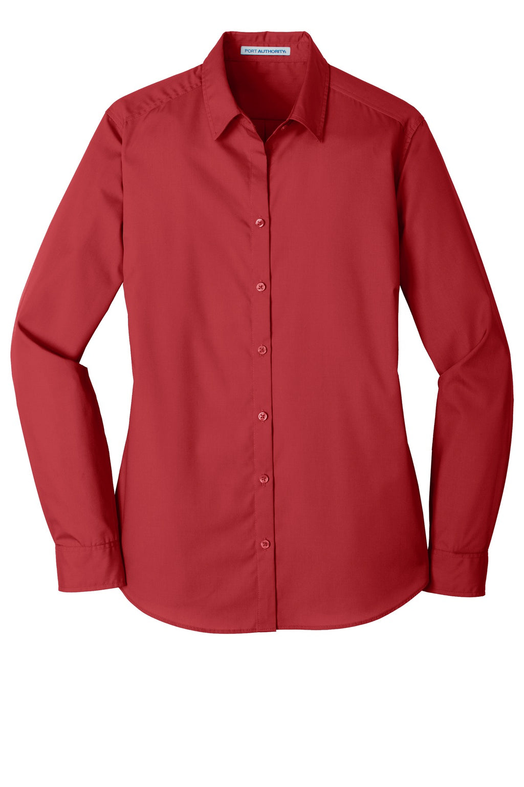 Port Authority LW100 Port Authority Women's Long Sleeve Carefree Poplin Shirt