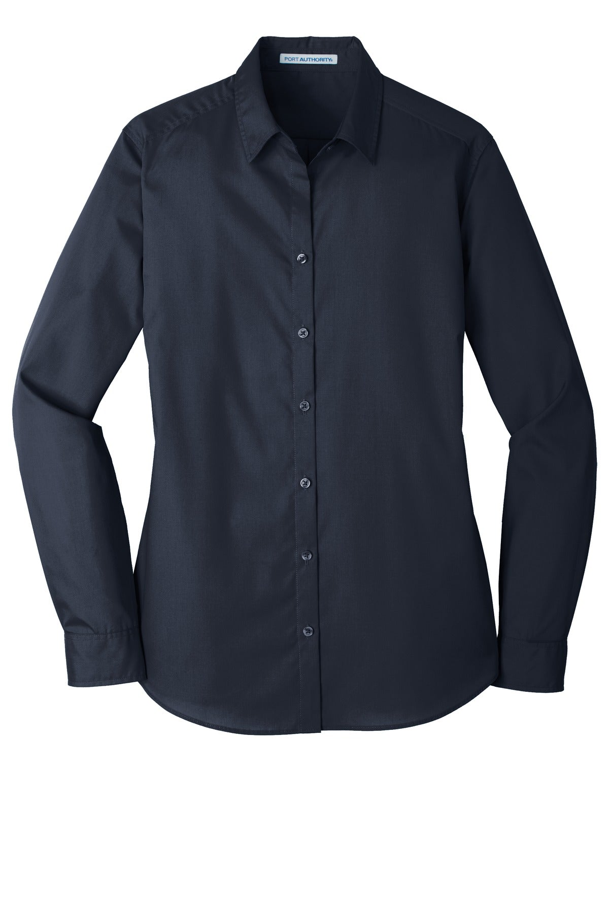 Port Authority LW100 Port Authority Women's Long Sleeve Carefree Poplin Shirt