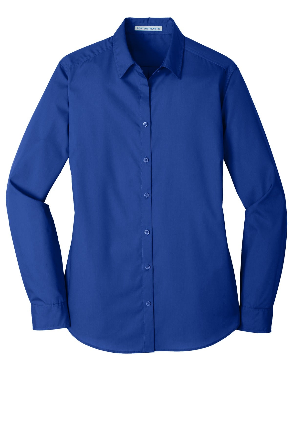 Port Authority LW100 Port Authority Women's Long Sleeve Carefree Poplin Shirt