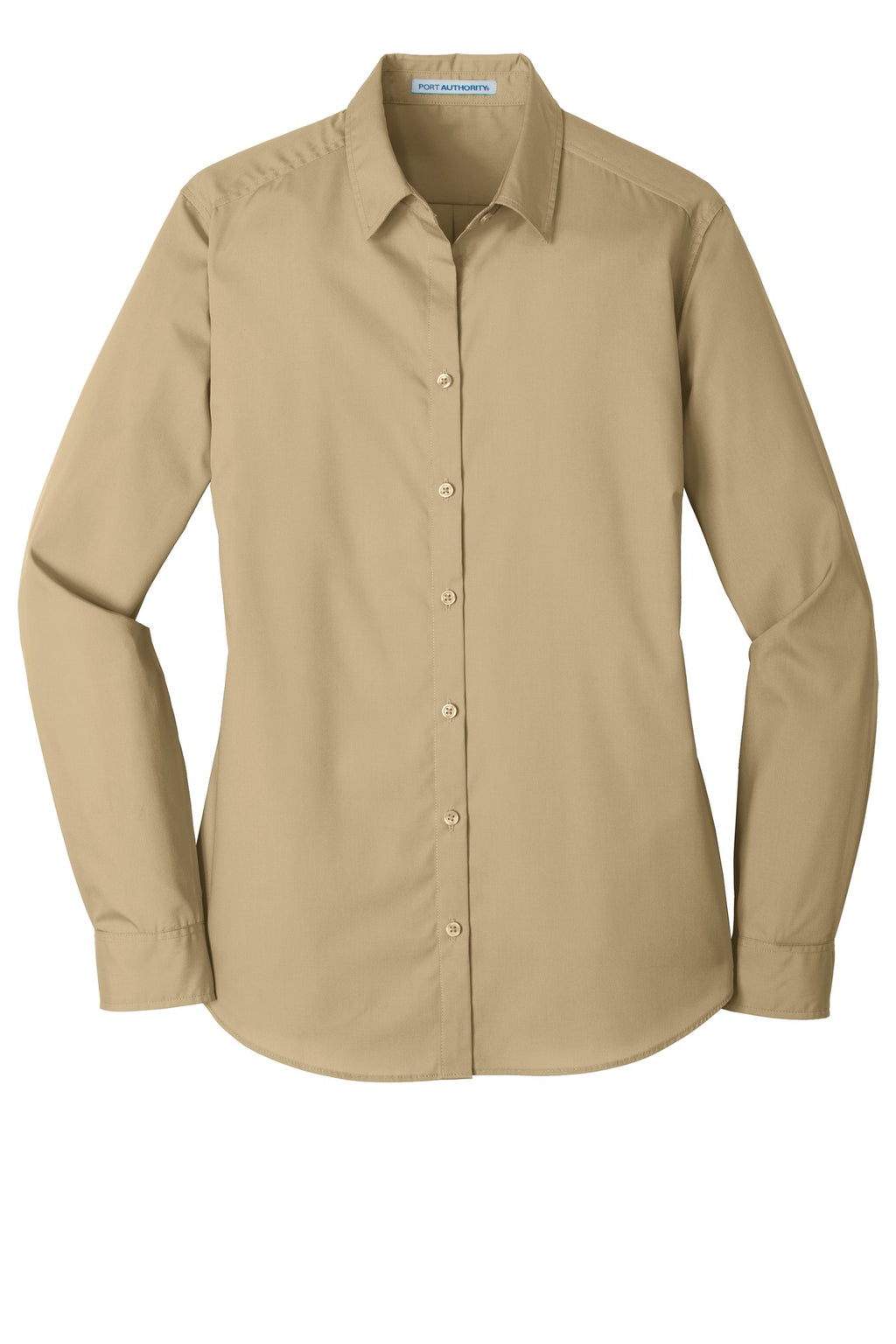 Port Authority LW100 Port Authority Women's Long Sleeve Carefree Poplin Shirt