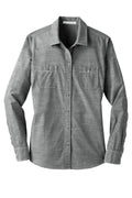Port Authority LW380 Port Authority Women's Slub Chambray Shirt