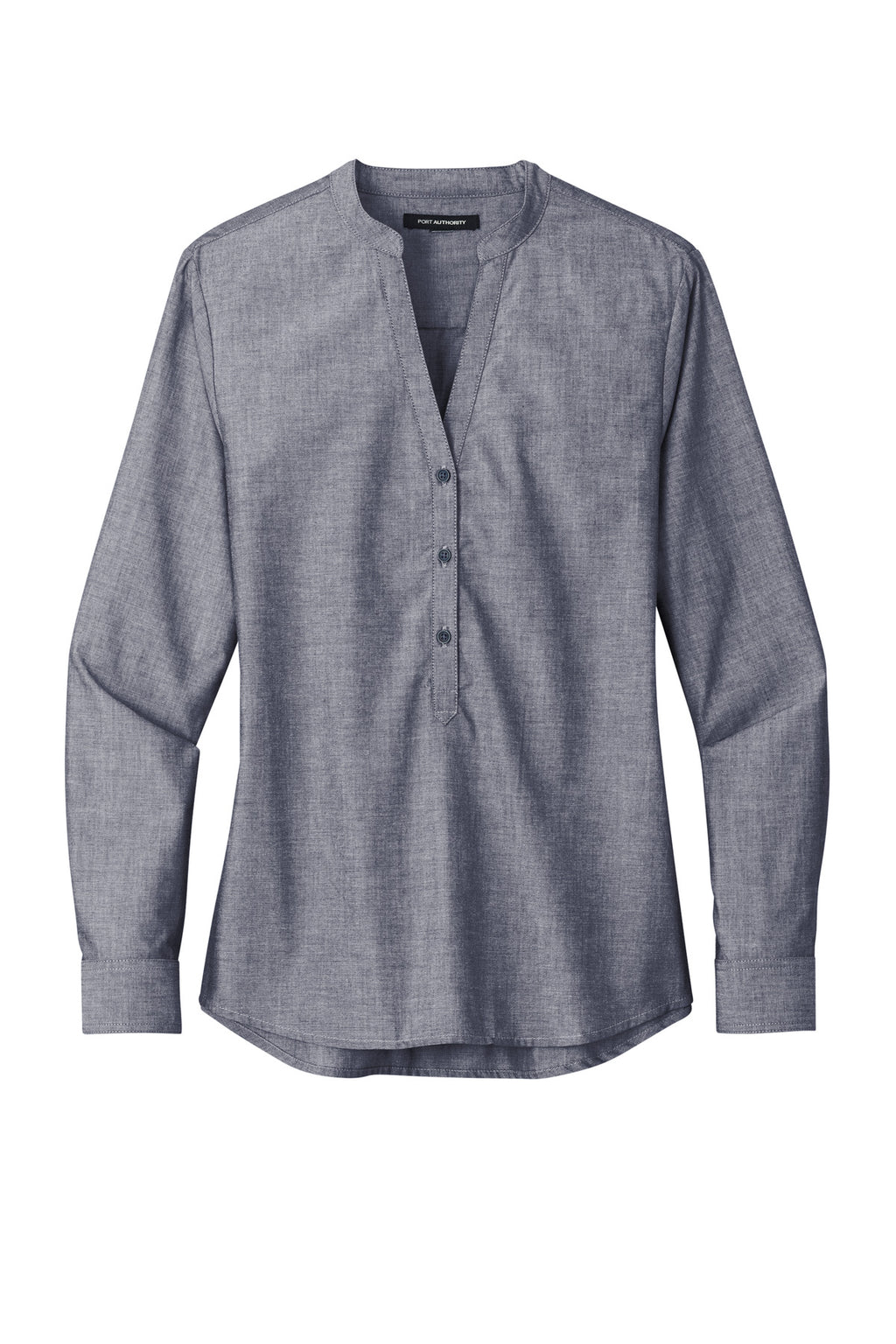 Port Authority LW382 DISCONTINUED Port Authority Women's Long Sleeve Chambray Easy Care Shirt