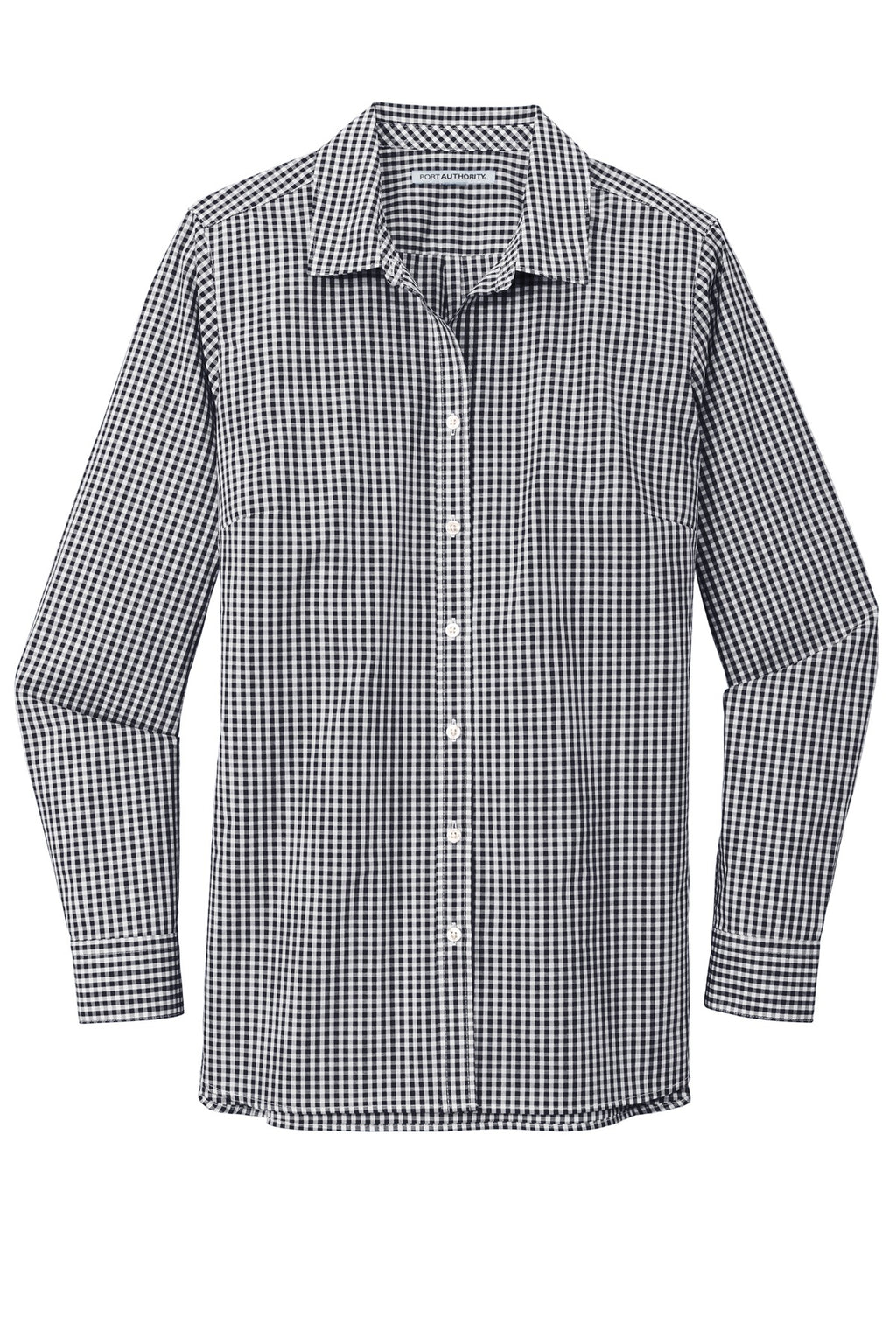 Port Authority LW644 DISCONTINUED Port Authority  Women's Broadcloth Gingham Easy Care Shirt