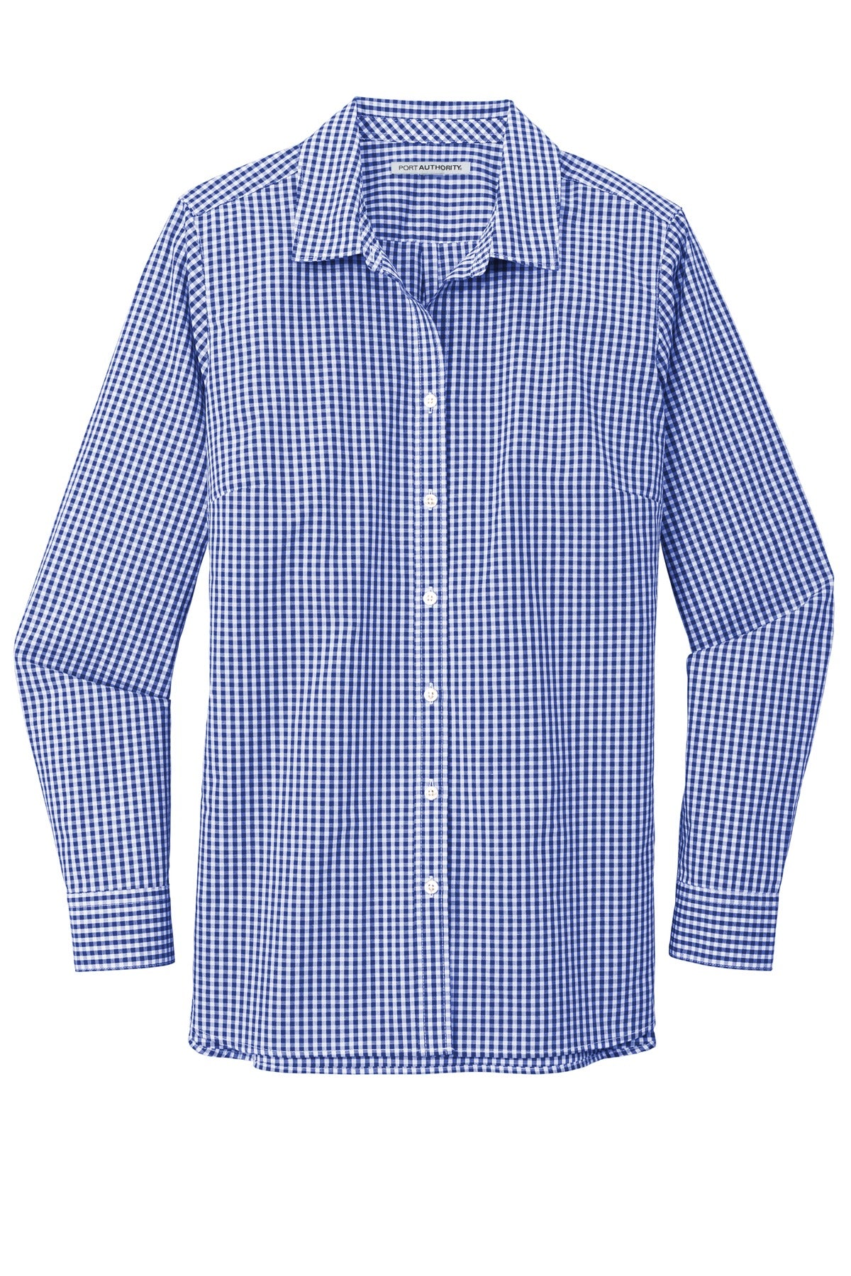 Port Authority LW644 DISCONTINUED Port Authority  Women's Broadcloth Gingham Easy Care Shirt