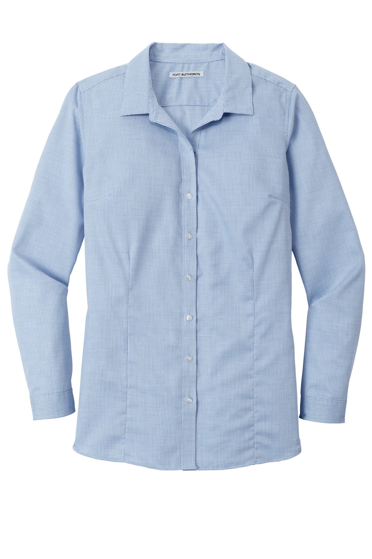 Port Authority LW645 DISCONTINUED Port Authority  Women's Pincheck Easy Care Shirt
