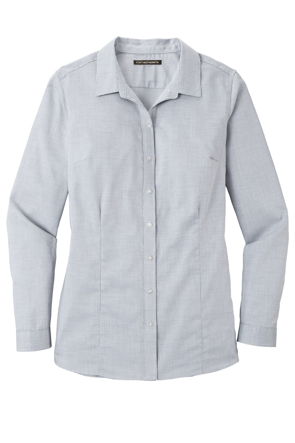 Port Authority LW645 DISCONTINUED Port Authority  Women's Pincheck Easy Care Shirt