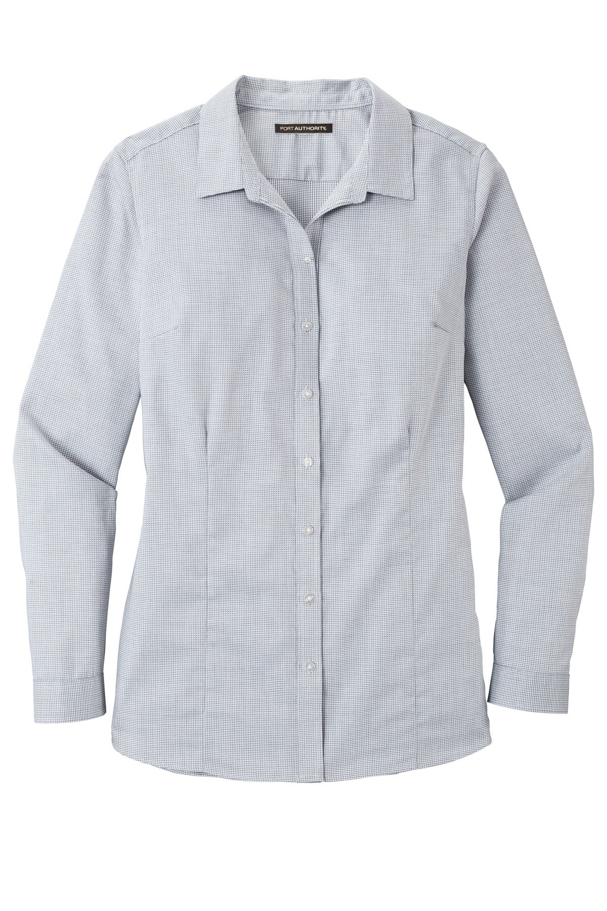 Port Authority LW645 DISCONTINUED Port Authority  Women's Pincheck Easy Care Shirt