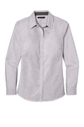 Port Authority LW657 DISCONTINUED Port Authority  Women's SuperPro  Oxford Stripe Shirt