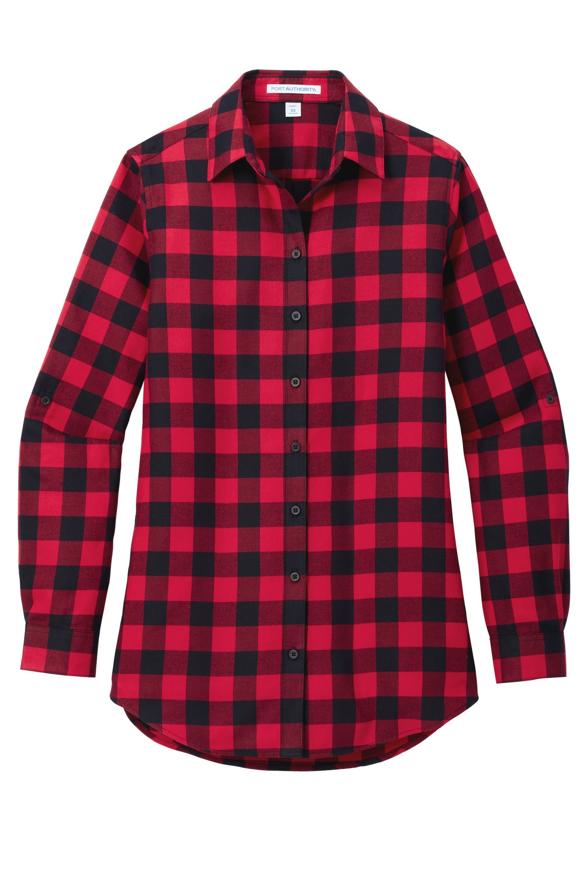 Port Authority LW668 Port Authority Women's Plaid Flannel Tunic
