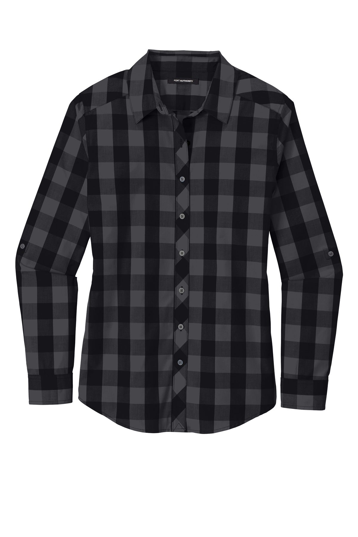Port Authority LW670 DISCONTINUED Port Authority Women's Everyday Plaid Shirt