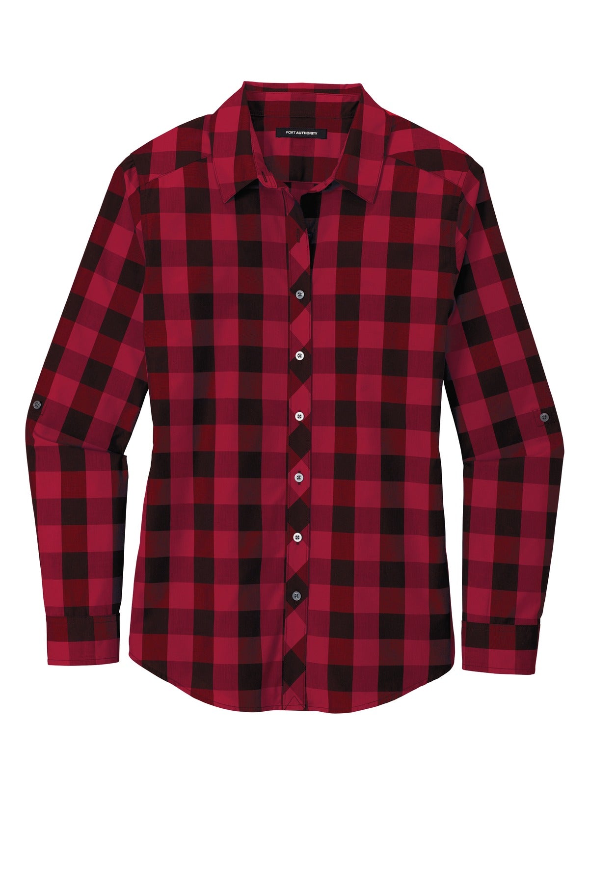 Port Authority LW670 DISCONTINUED Port Authority Women's Everyday Plaid Shirt