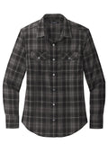 Port Authority LW672 DISCONTINUED Port Authority Women's Long Sleeve Ombre Plaid Shirt