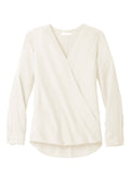 Port Authority LW702 DISCONTINUED Port Authority  Ladies Wrap Blouse