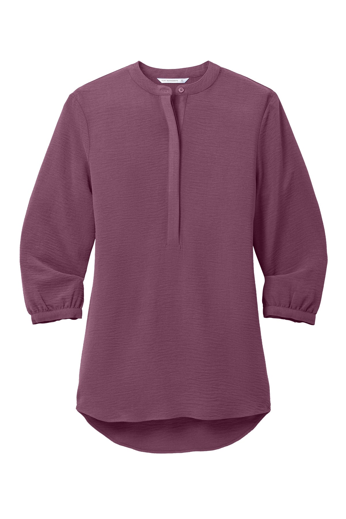 Port Authority LW713 Sleeve Textured Crepe Tunic
