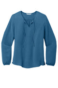 Port Authority LW714 Port Authority Women's Textured Crepe Blouse