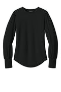 Mercer+Mettle MM1019 Mercer+Mettle Women's Stretch Jersey Long Sleeve Blouson Top