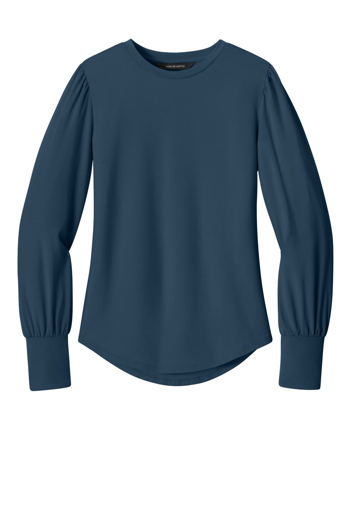 Mercer+Mettle MM1019 Mercer+Mettle Women's Stretch Jersey Long Sleeve Blouson Top