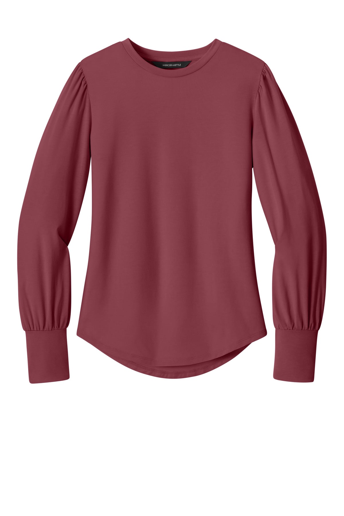 Mercer+Mettle MM1019 Mercer+Mettle Women's Stretch Jersey Long Sleeve Blouson Top