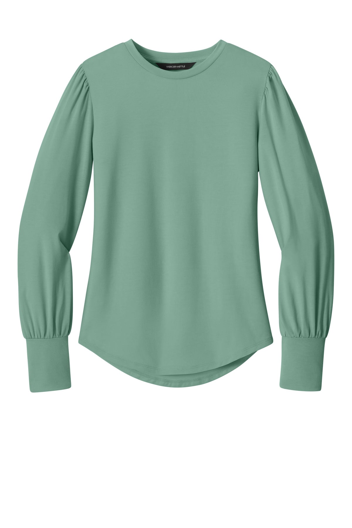 Mercer+Mettle MM1019 Mercer+Mettle Women's Stretch Jersey Long Sleeve Blouson Top