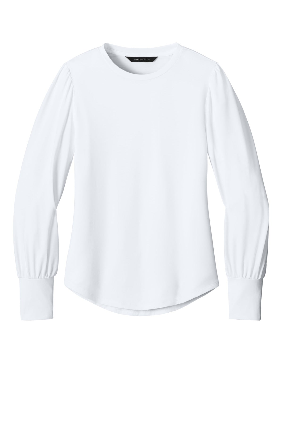 Mercer+Mettle MM1019 Mercer+Mettle Women's Stretch Jersey Long Sleeve Blouson Top