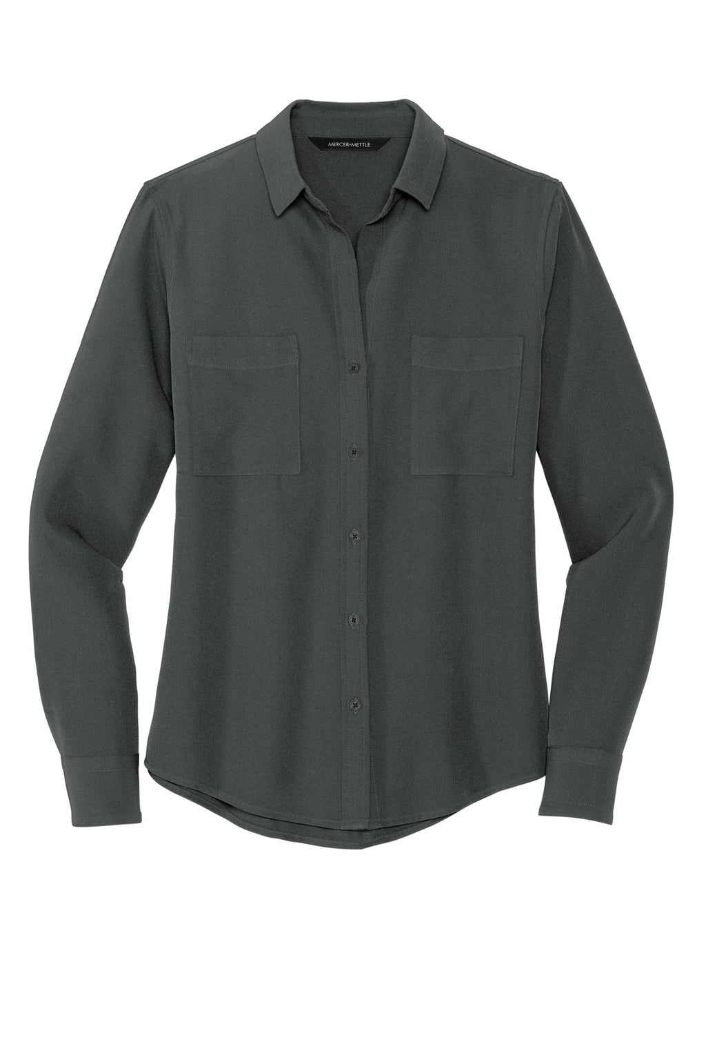 Mercer+Mettle MM2013 DISCONTINUED Mercer+Mettle Women's Stretch Crepe Long Sleeve Camp