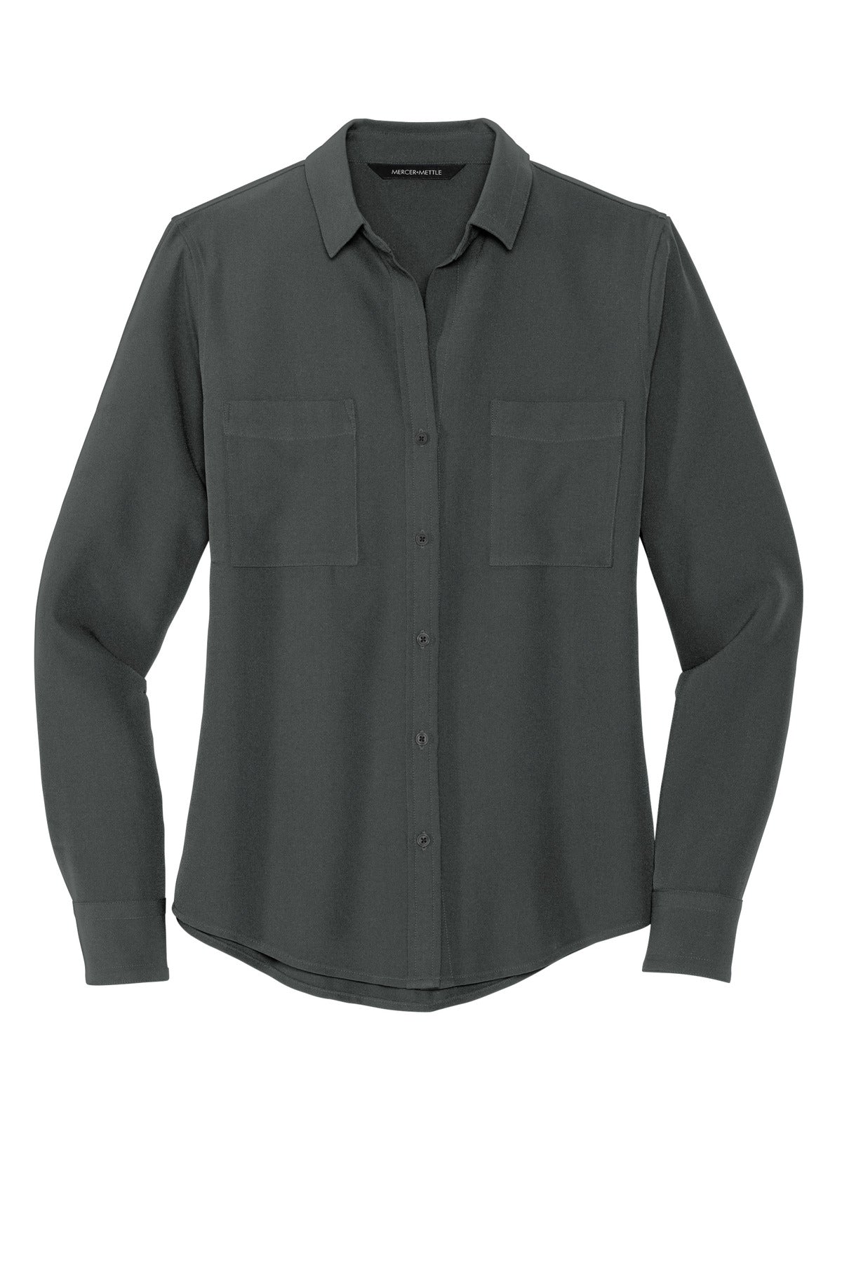 Mercer+Mettle MM2013 DISCONTINUED Mercer+Mettle Women's Stretch Crepe Long Sleeve Camp