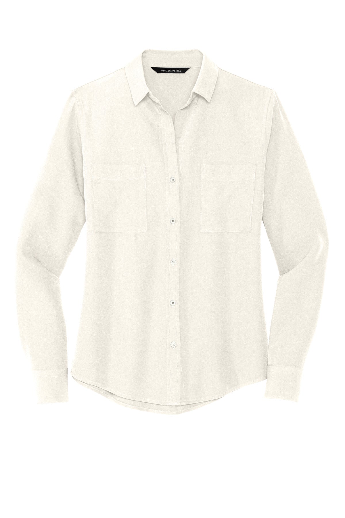 Mercer+Mettle MM2013 DISCONTINUED Mercer+Mettle Women's Stretch Crepe Long Sleeve Camp