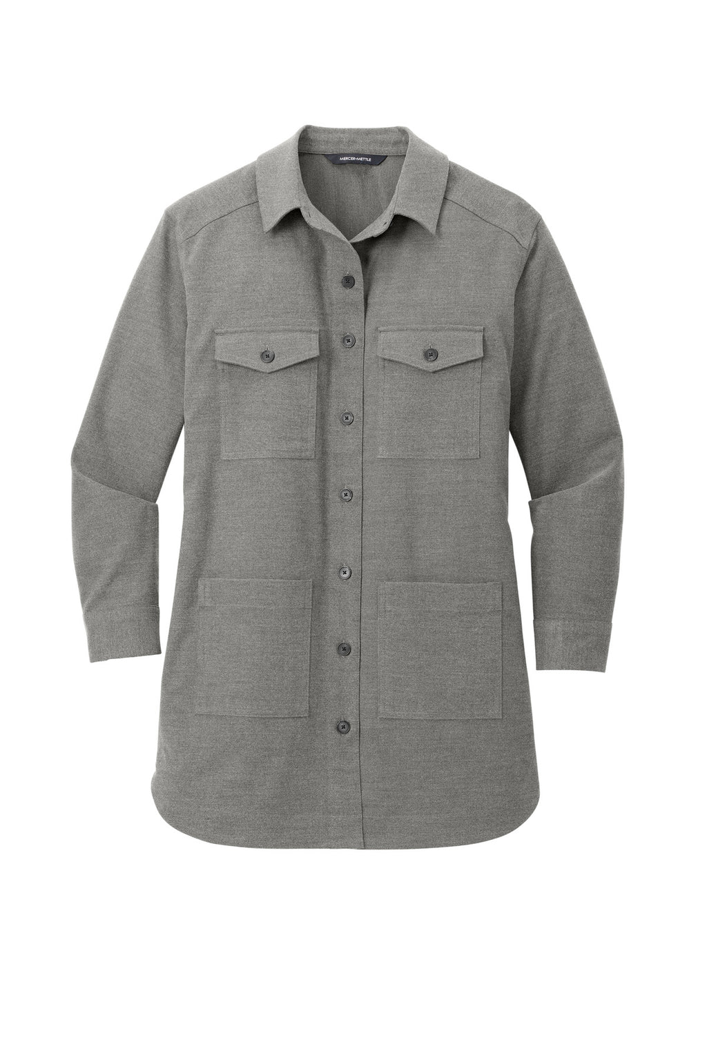 Mercer+Mettle MM2021 Mercer+Mettle Women's Long Sleeve Twill Overshirt