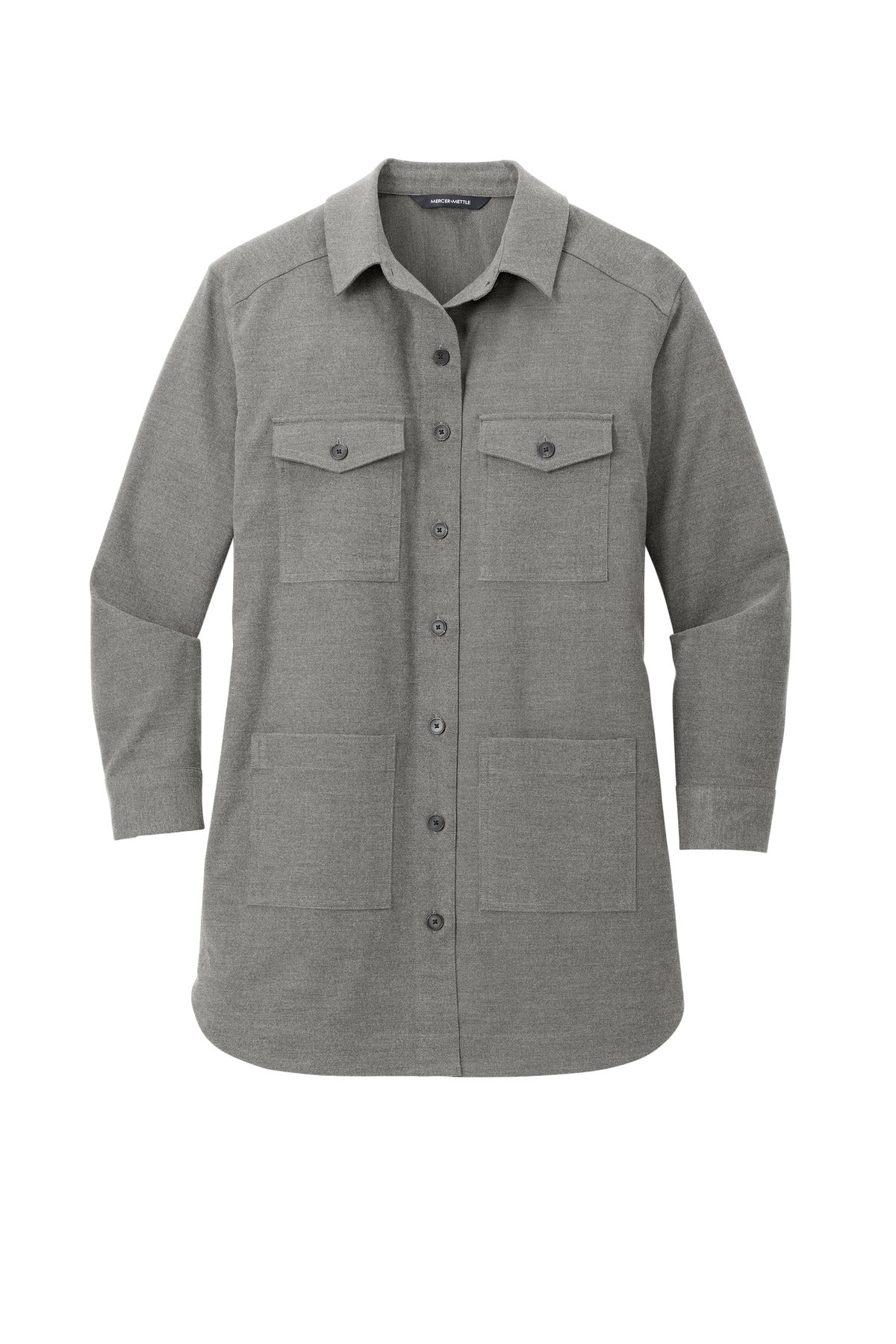 Mercer+Mettle MM2021 Mercer+Mettle Women's Long Sleeve Twill Overshirt