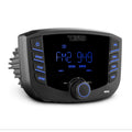 Marine and Powersports Headunit 3" LCD screen , 2 Zones, 4 volts Output, BT, RDS 4X50 Watts