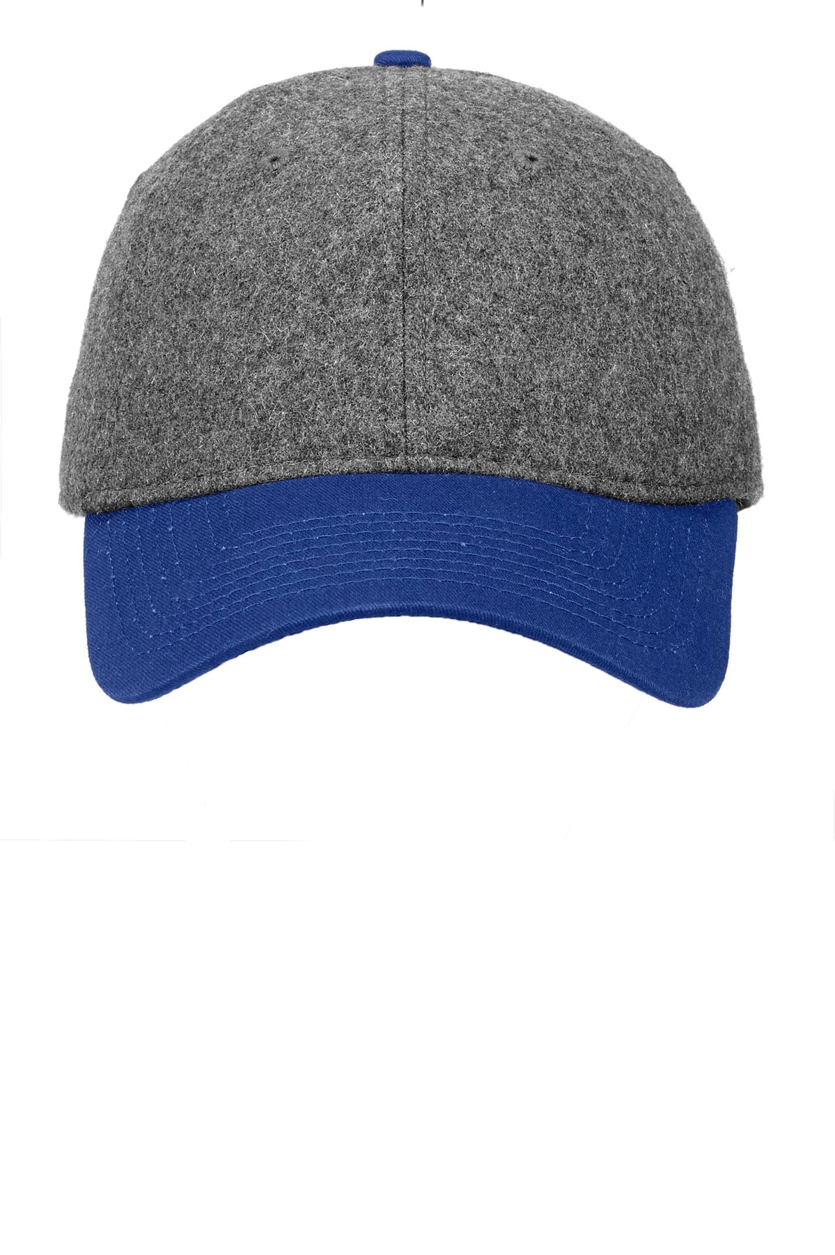 New Era NE206 DISCONTINUED New Era Melton Wool Heather Cap