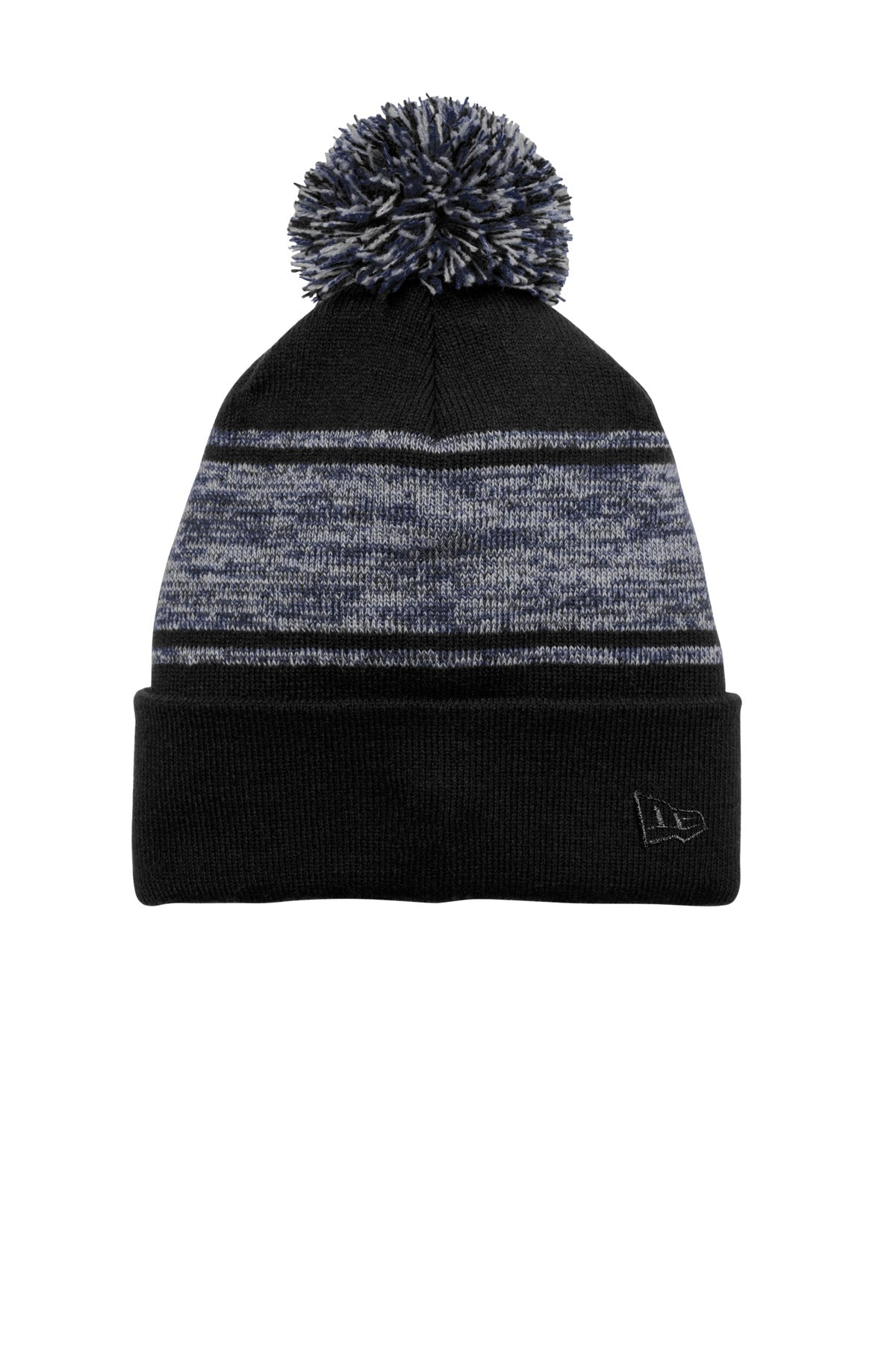 New Era NE909 New Era Knit Chilled Pom Beanie