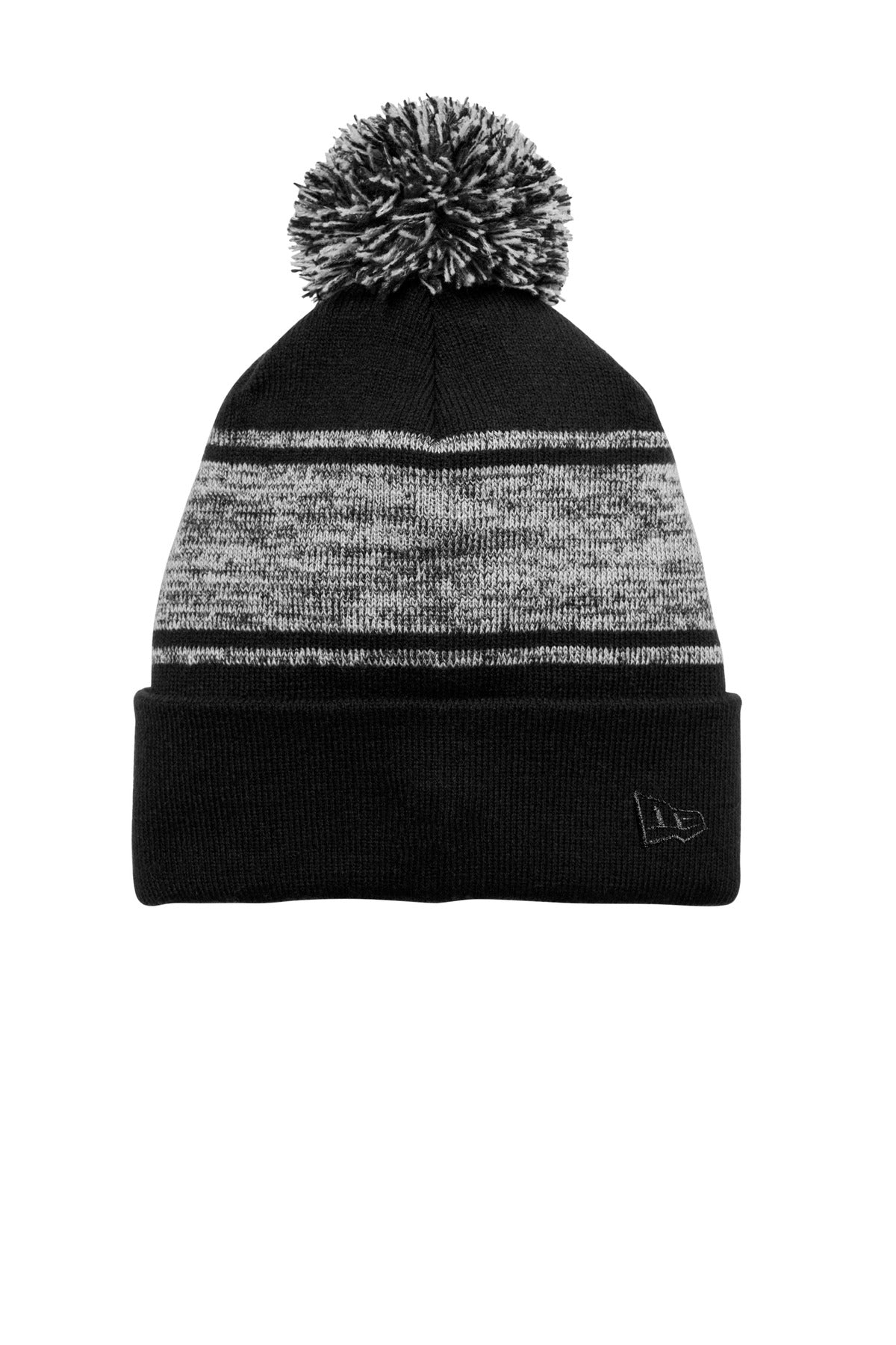 New Era NE909 New Era Knit Chilled Pom Beanie