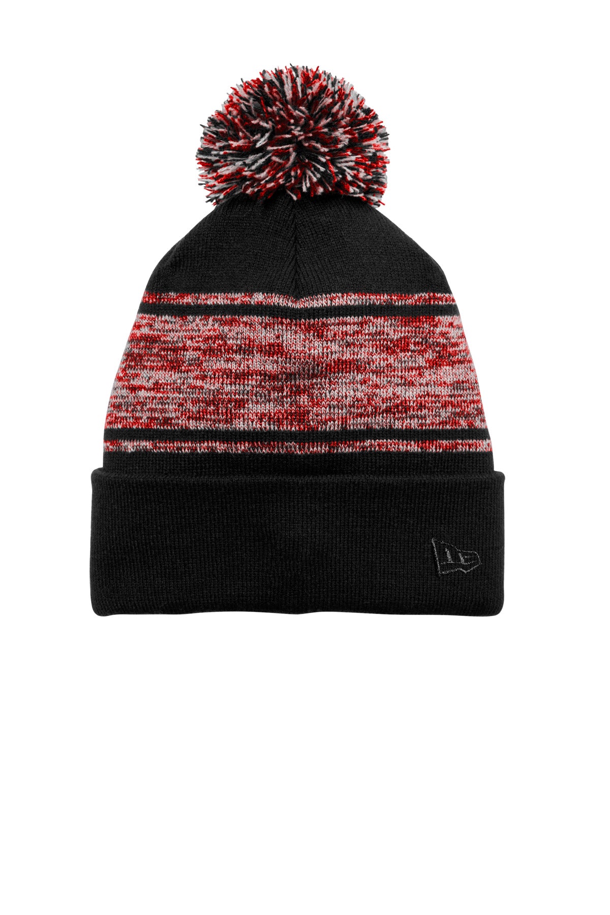 New Era NE909 New Era Knit Chilled Pom Beanie