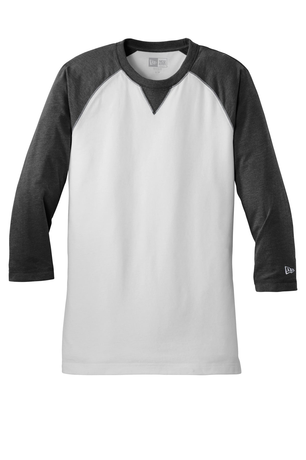 New Era NEA121 Sleeve Baseball Raglan Tee