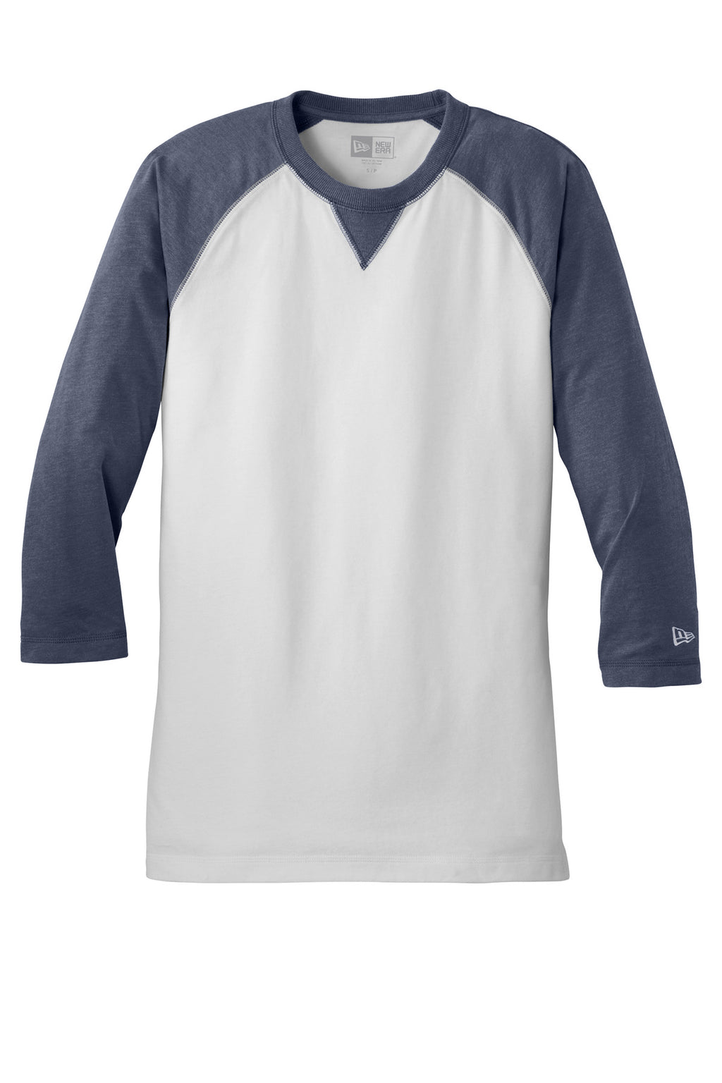 New Era NEA121 Sleeve Baseball Raglan Tee