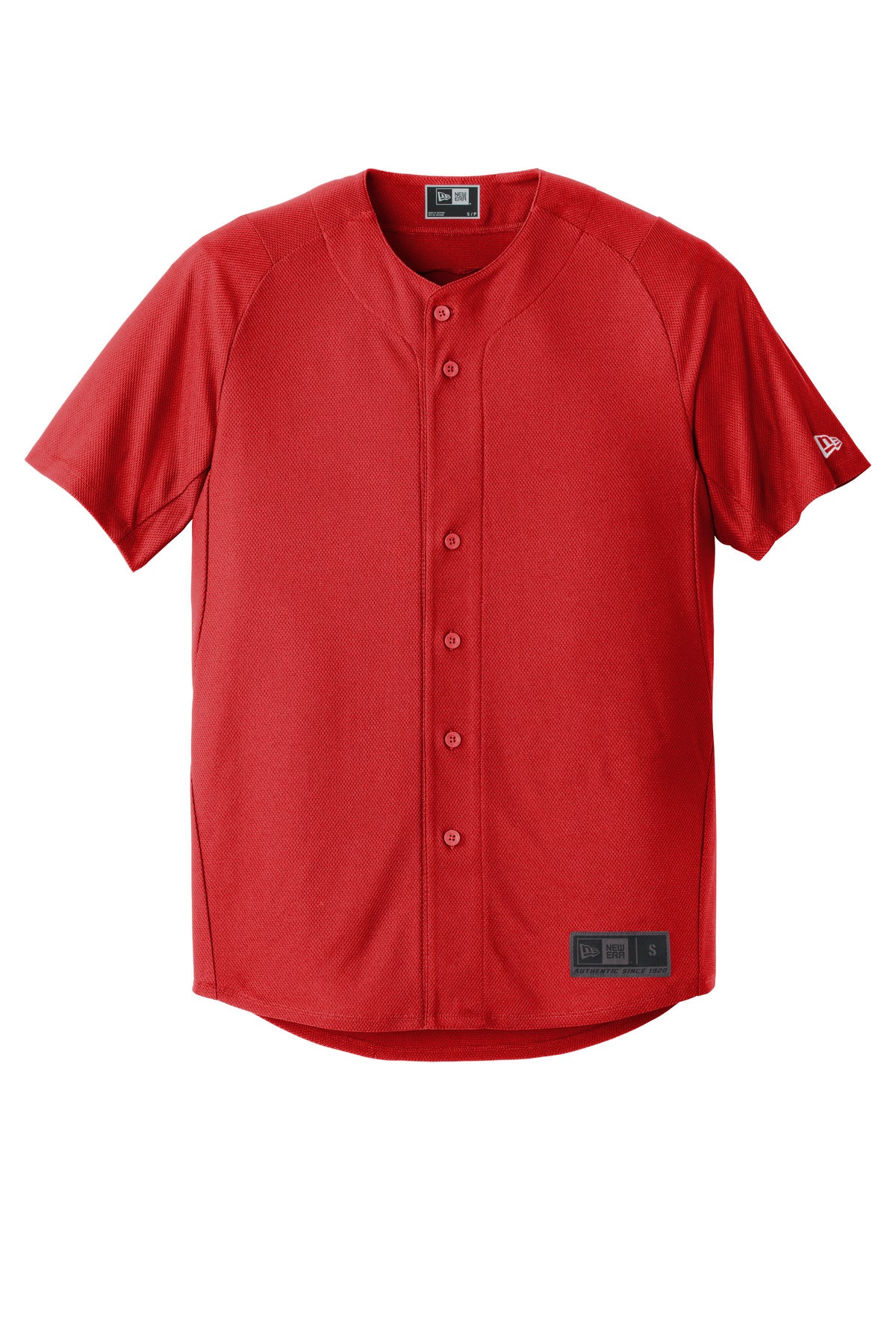 New Era NEA220 Button Jersey