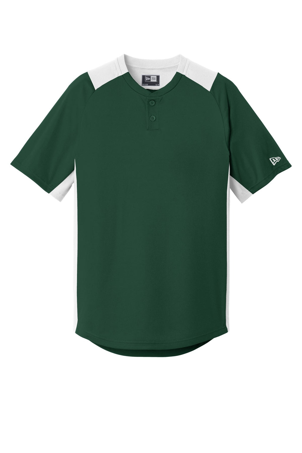New Era NEA221 Button Jersey