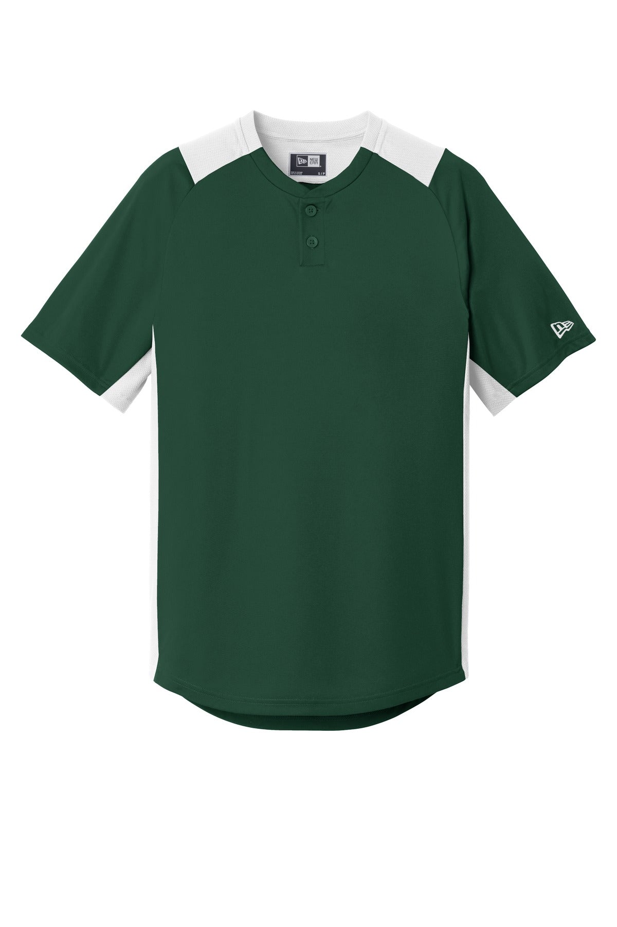 New Era NEA221 Button Jersey