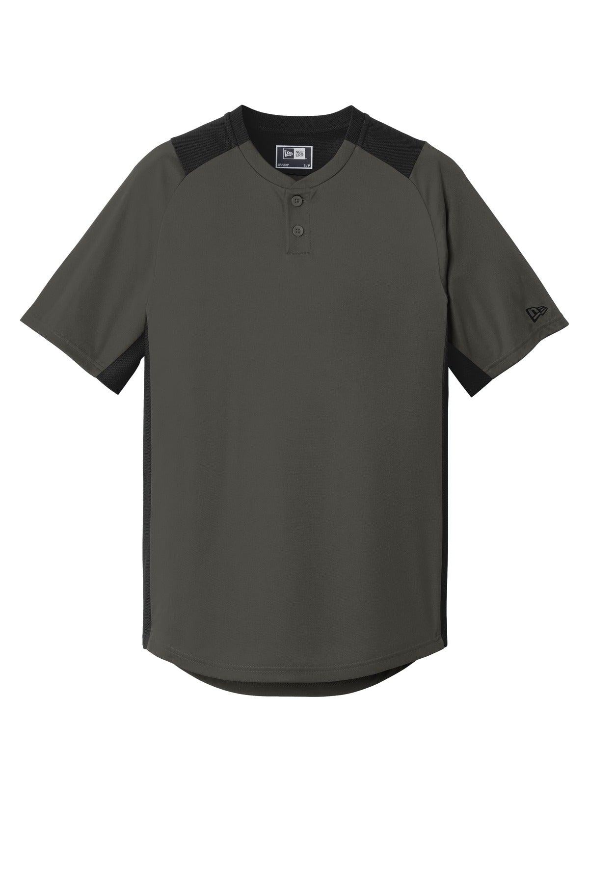 New Era NEA221 Button Jersey